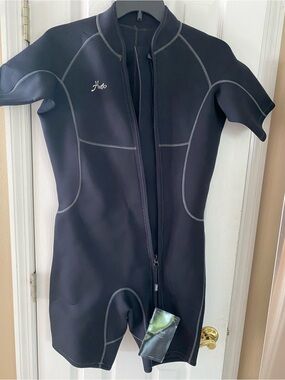 Men’s Short Sleeve Wetsuit Black